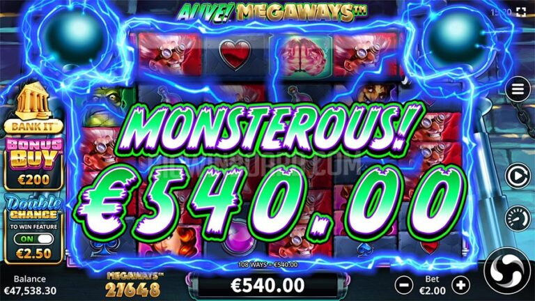 Alive! Megaways Slot Machine Review: Play and Features